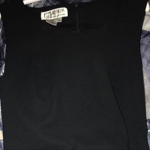 Atrium sleeveless black dress